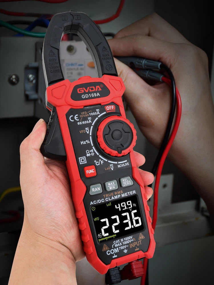 auto range clamp meter