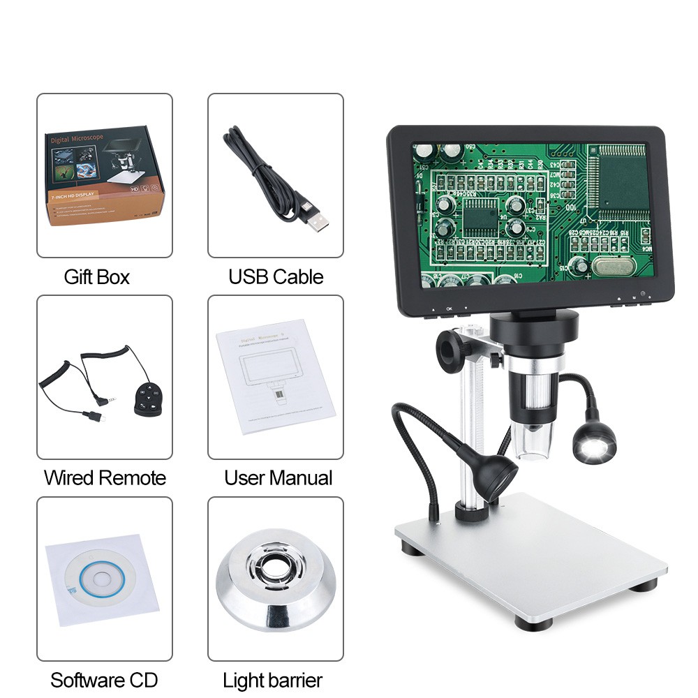 4. digital microscope with LCD 4. digital microscope with LCD