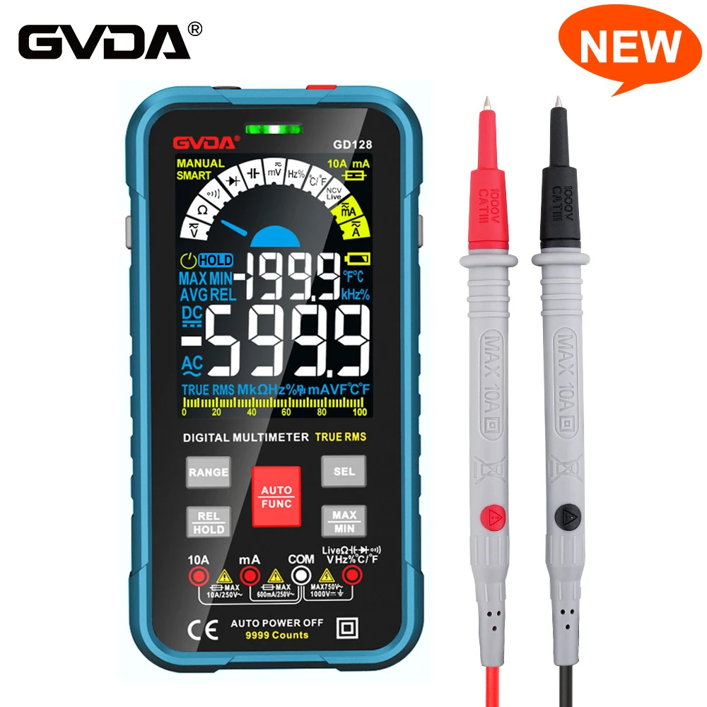 1. Digital multimeter Non Contact continuity tester