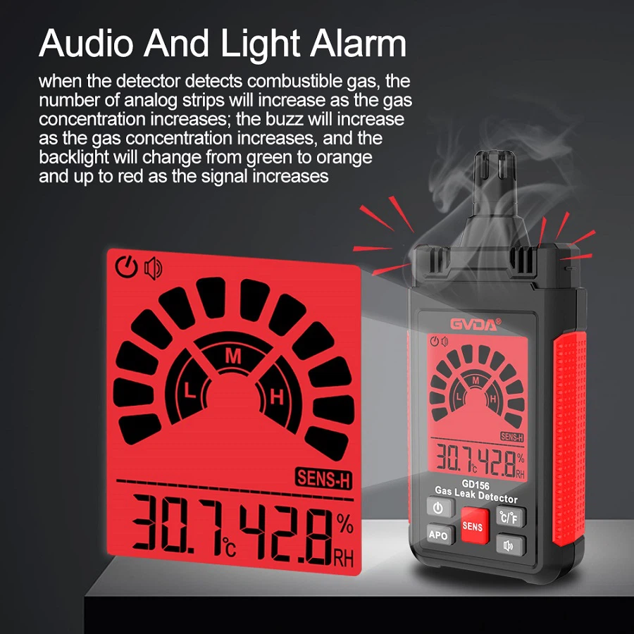 Combustible gas leak tester - Combustible gas leak tester -