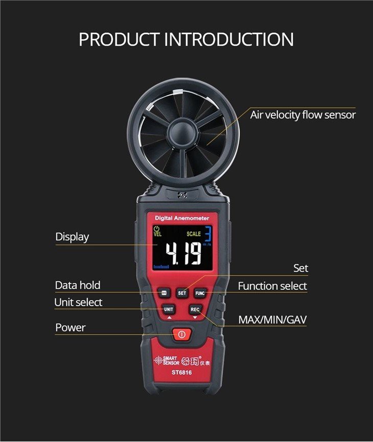 4. Air velocity meter(001)