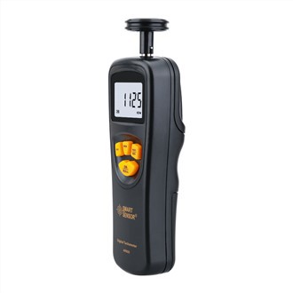 Contact Digital Tachometer with MAX Min and LAST Value
