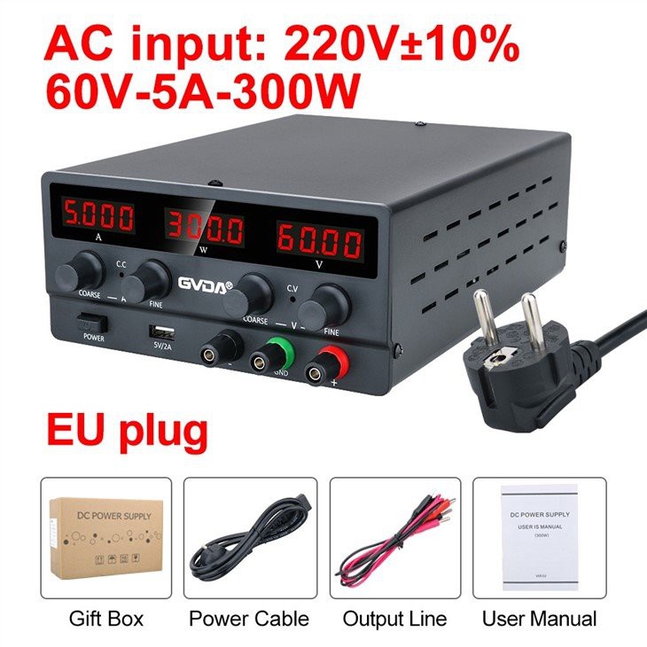 5. USB regulated  power supply